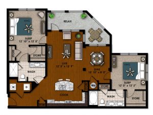 Two bedroom apartment for rent in Miramar